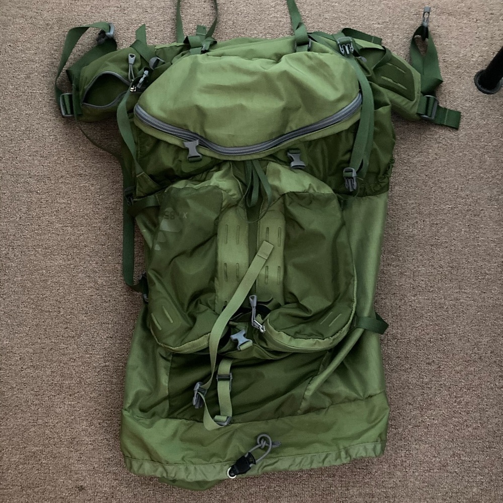 85L REI hiking bag green men’s